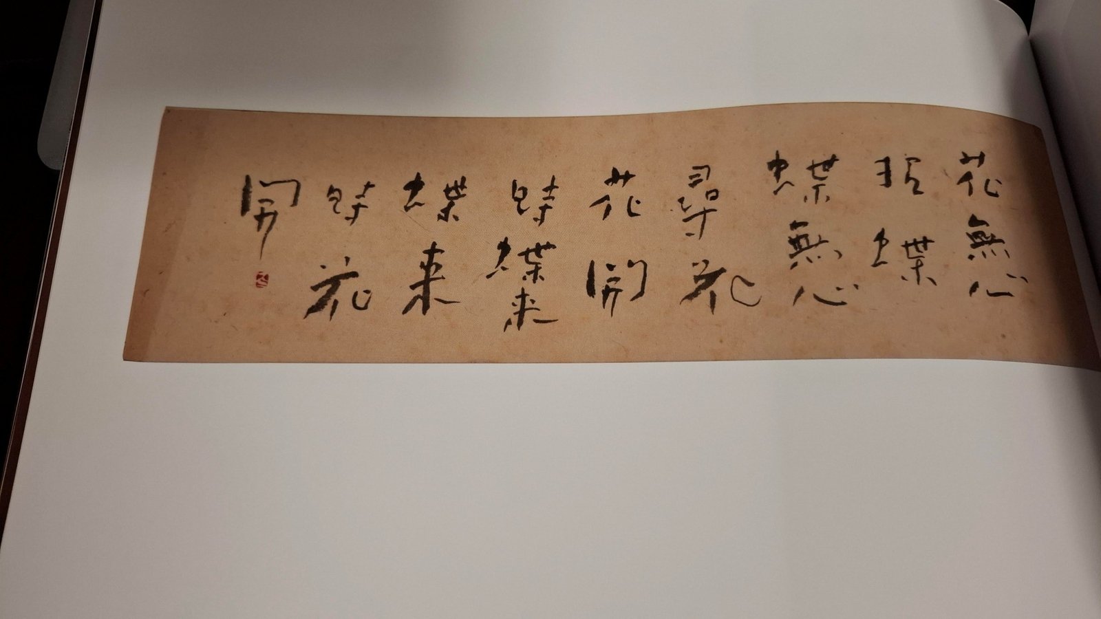 沢村澄子書法作品集內作品之一