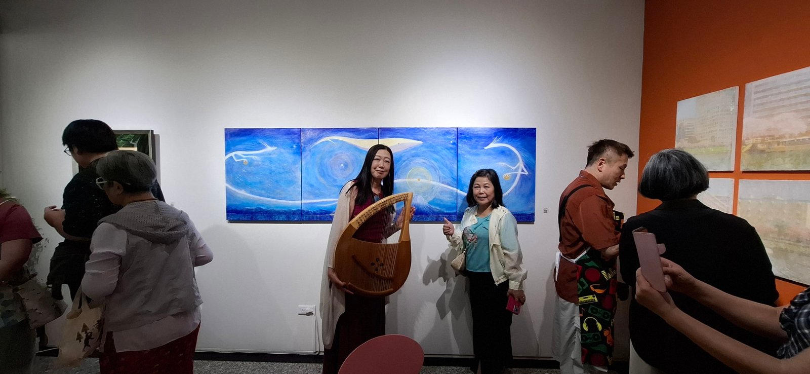 參展藝術家合照