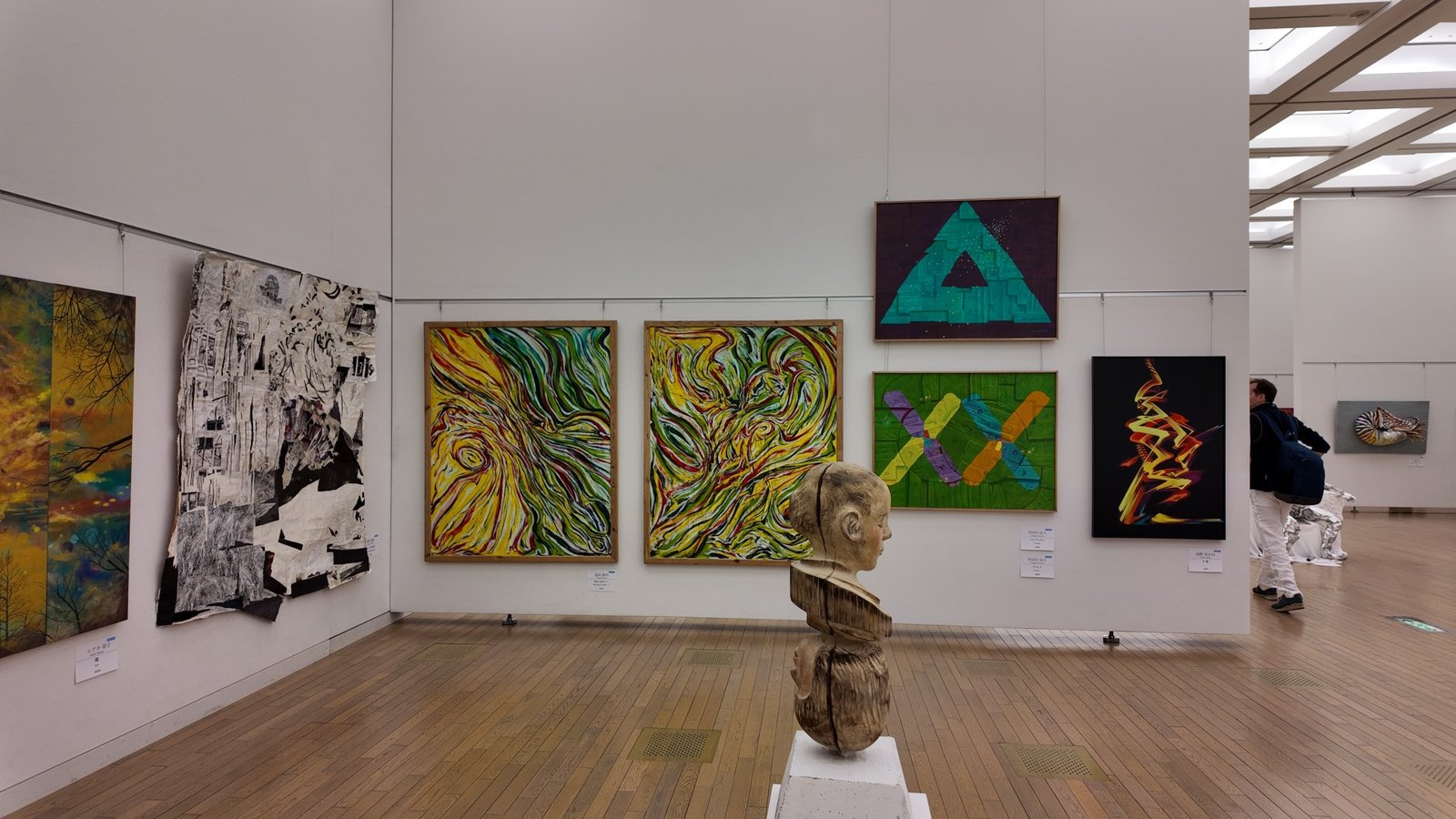 【現場直擊】【台日交流展】日本東京第24回《NAU21世紀美術連立展》-日本國立新美術館展(The National Art Center, Tokyo, NACT)