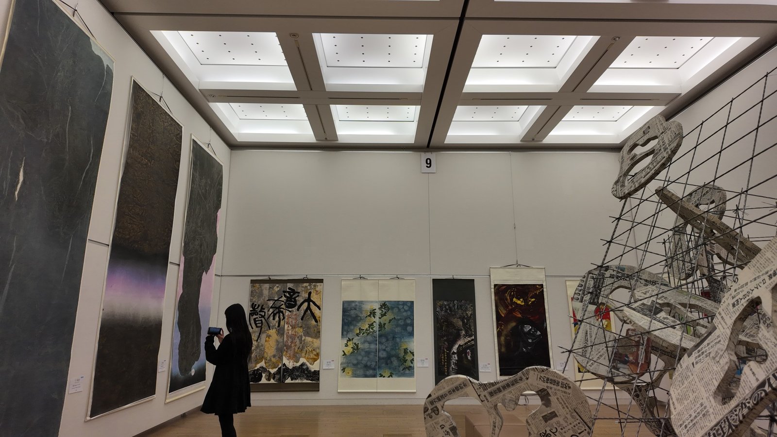 【現場直擊】【台日交流展】日本東京第24回《NAU21世紀美術連立展》-日本國立新美術館展(The National Art Center, Tokyo, NACT)