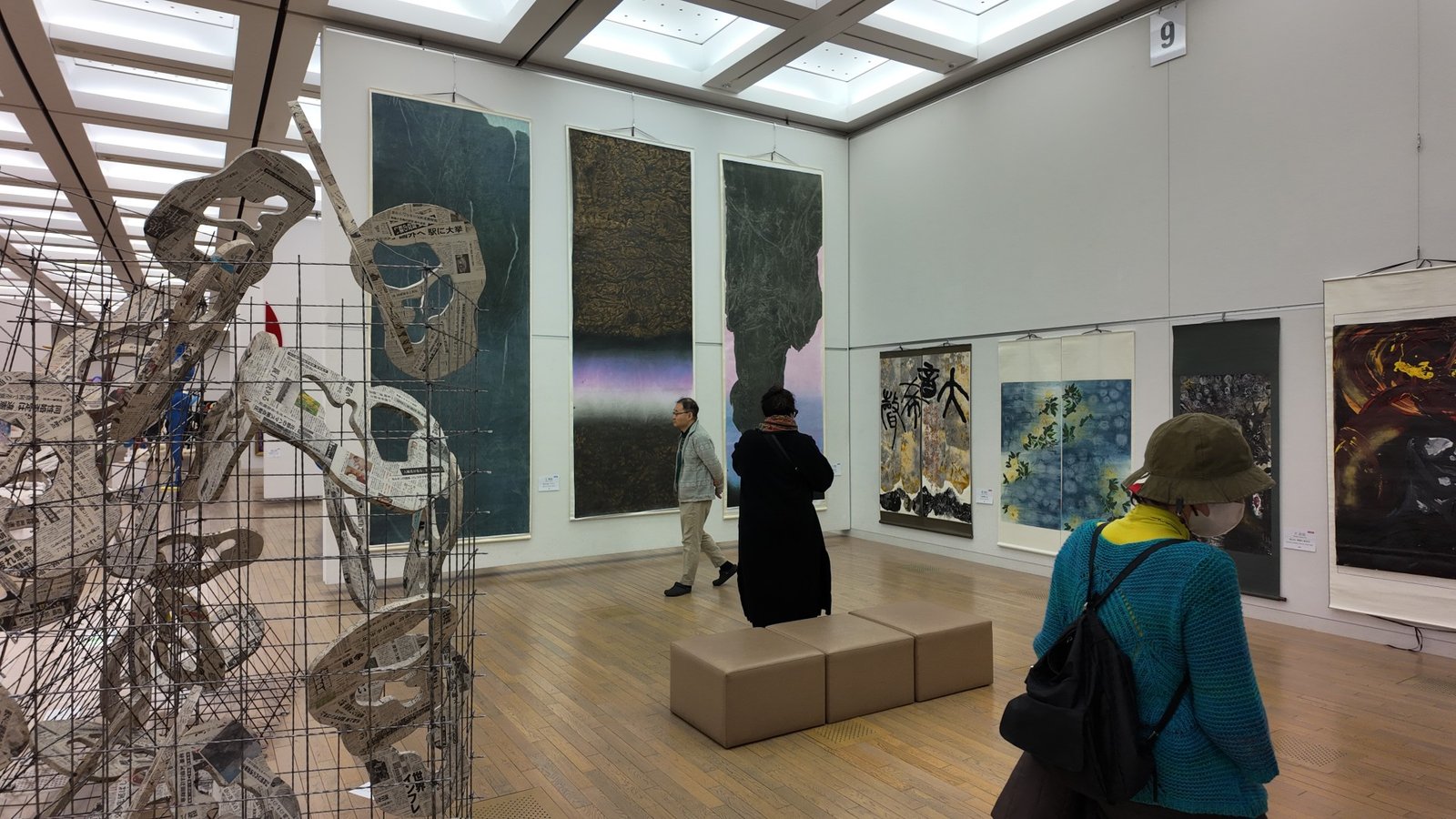 【現場直擊】【台日交流展】日本東京第24回《NAU21世紀美術連立展》-日本國立新美術館展(The National Art Center, Tokyo, NACT)