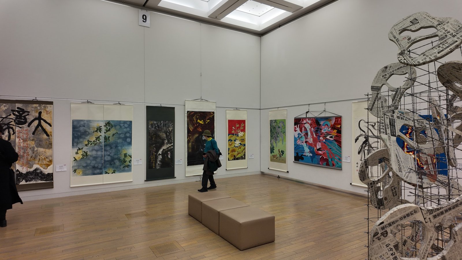 【現場直擊】【台日交流展】日本東京第24回《NAU21世紀美術連立展》-日本國立新美術館展(The National Art Center, Tokyo, NACT)