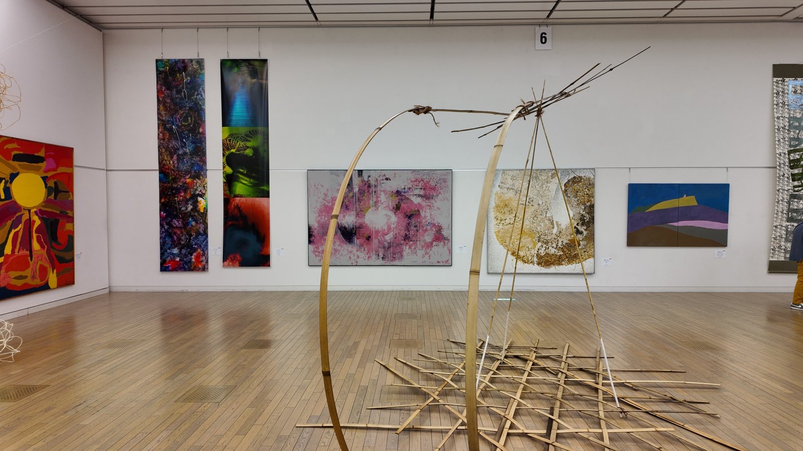 【現場直擊】【台日交流展】日本東京第24回《NAU21世紀美術連立展》-日本國立新美術館展(The National Art Center, Tokyo, NACT)