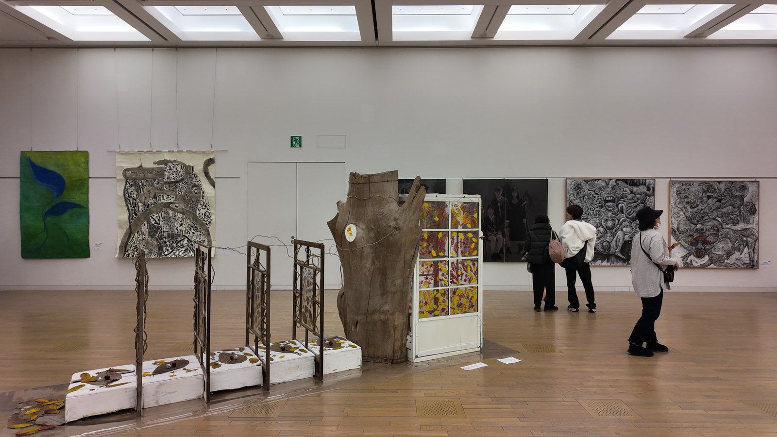 【現場直擊】【台日交流展】日本東京第24回《NAU21世紀美術連立展》-日本國立新美術館展(The National Art Center, Tokyo, NACT)