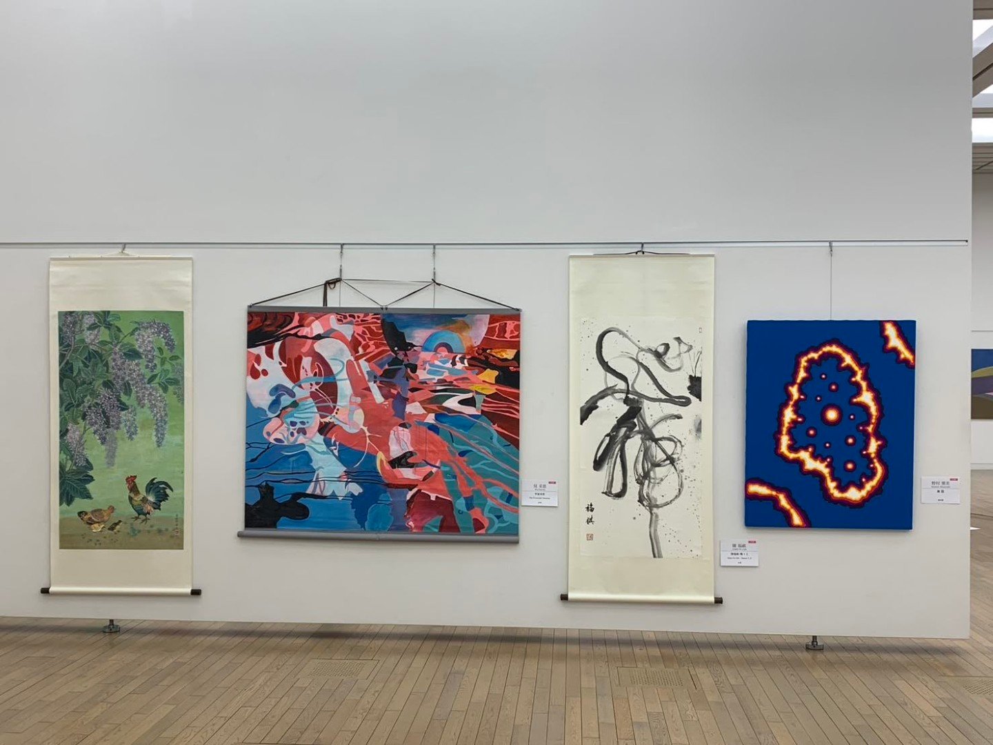 【現場直擊】【台日交流展】日本東京第24回《NAU21世紀美術連立展》-日本國立新美術館展(The National Art Center, Tokyo, NACT)