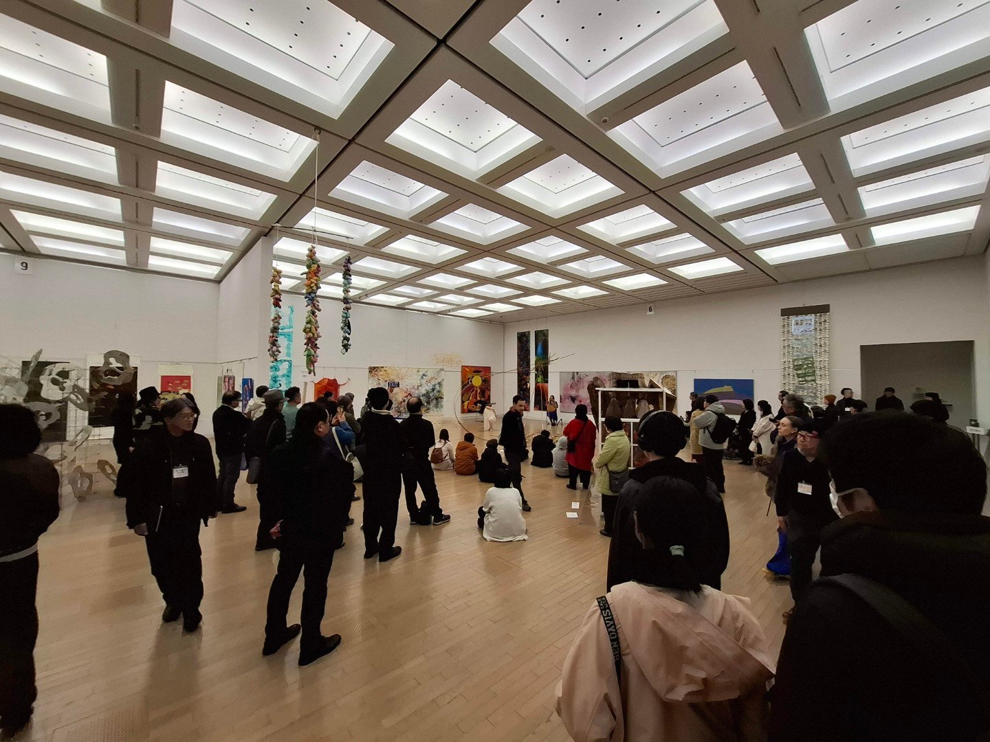 【現場直擊】【台日交流展】日本東京第24回《NAU21世紀美術連立展》-日本國立新美術館展(The National Art Center, Tokyo, NACT)