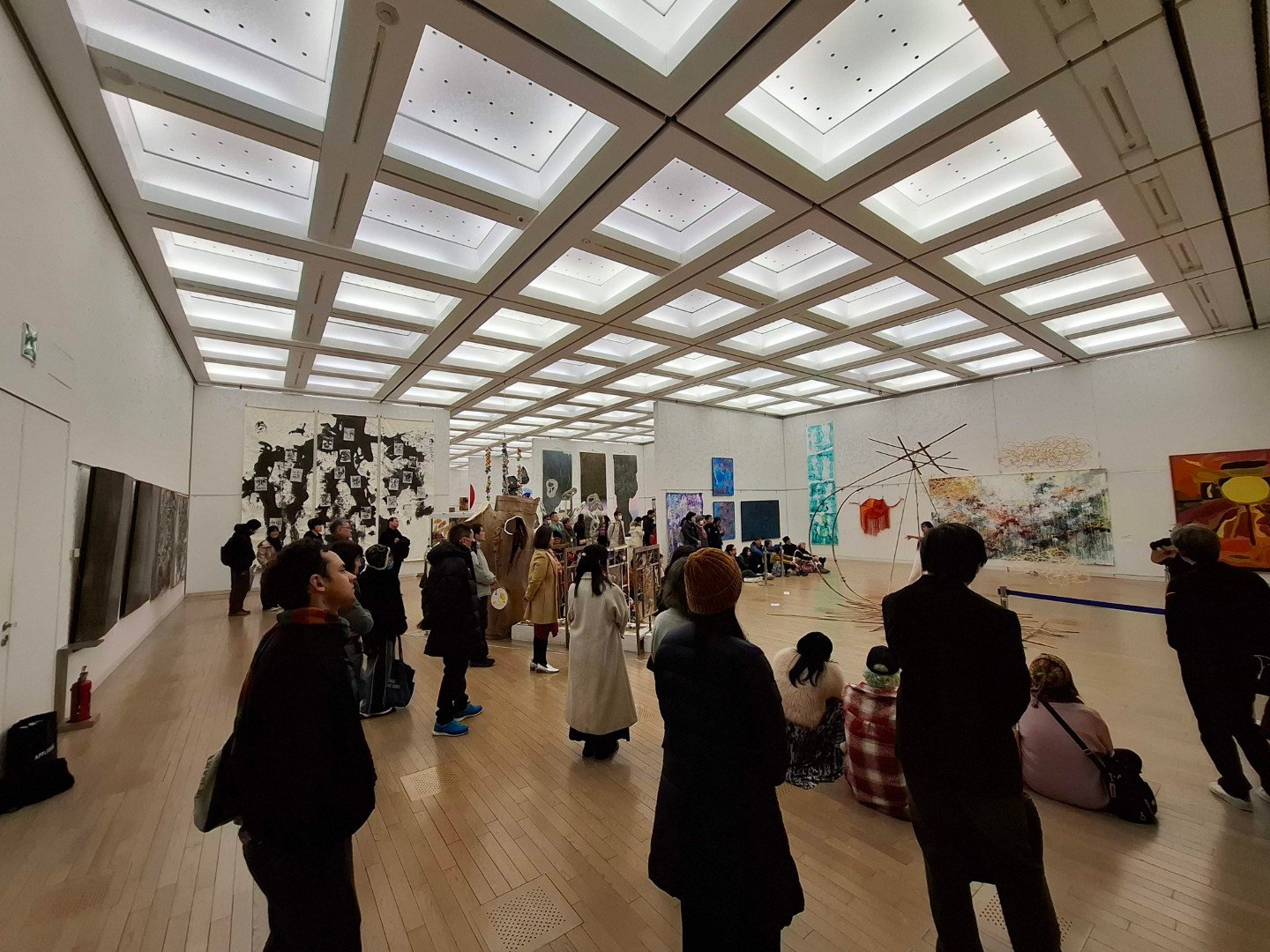 【現場直擊】【台日交流展】日本東京第24回《NAU21世紀美術連立展》-日本國立新美術館展(The National Art Center, Tokyo, NACT)