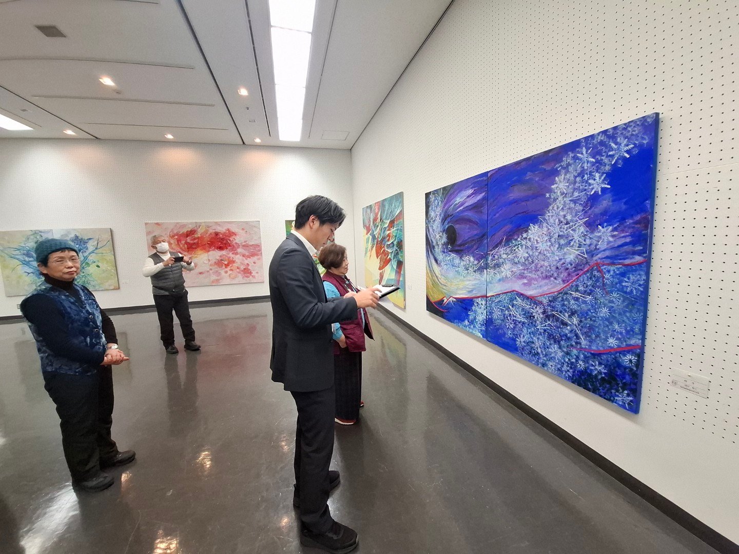 日本埼玉新聞台採訪