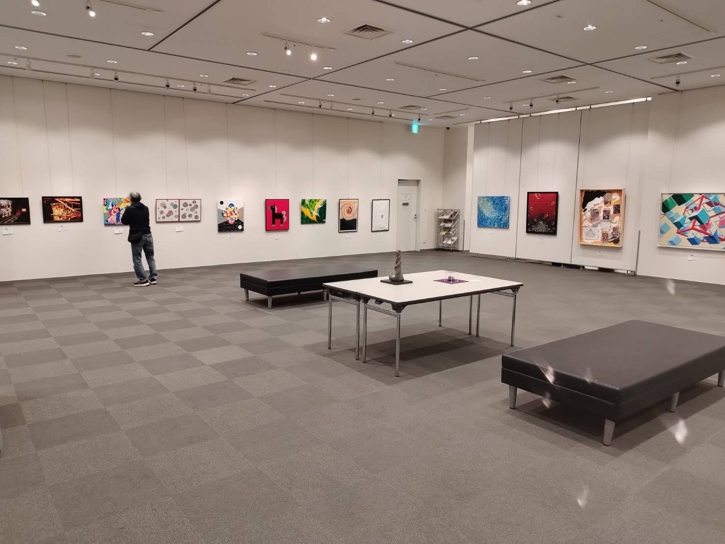 2026年日本現代藝術家展《現展神奈川支部 卯月展》橫濱戶塚Sakura  攝影：現展審查員、現展神奈川支部長 涉谷 直人先生。