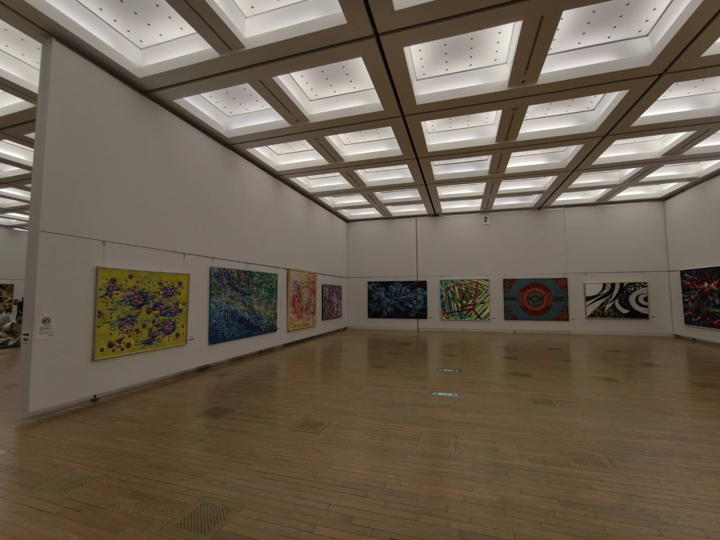 日本82回現展-2026年日本國立新美術館展-現場展示