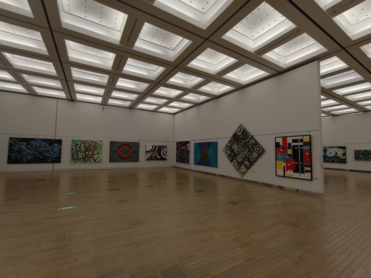 日本82回現展-2026年日本國立新美術館展-現場展示