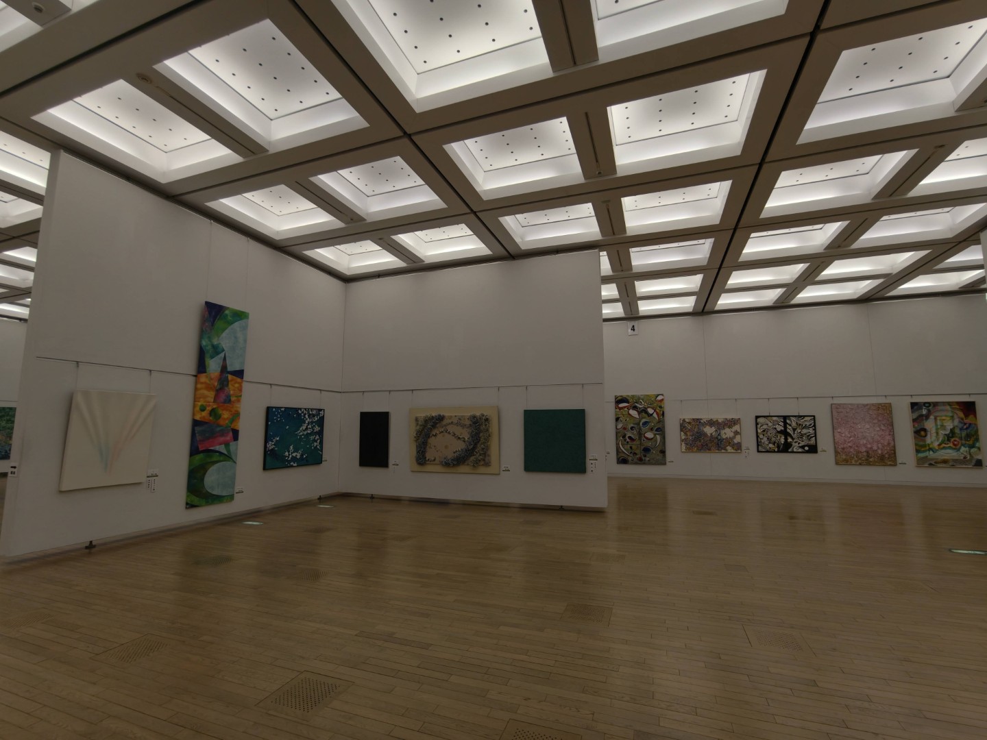 日本82回現展-2026年日本國立新美術館展-現場展示
