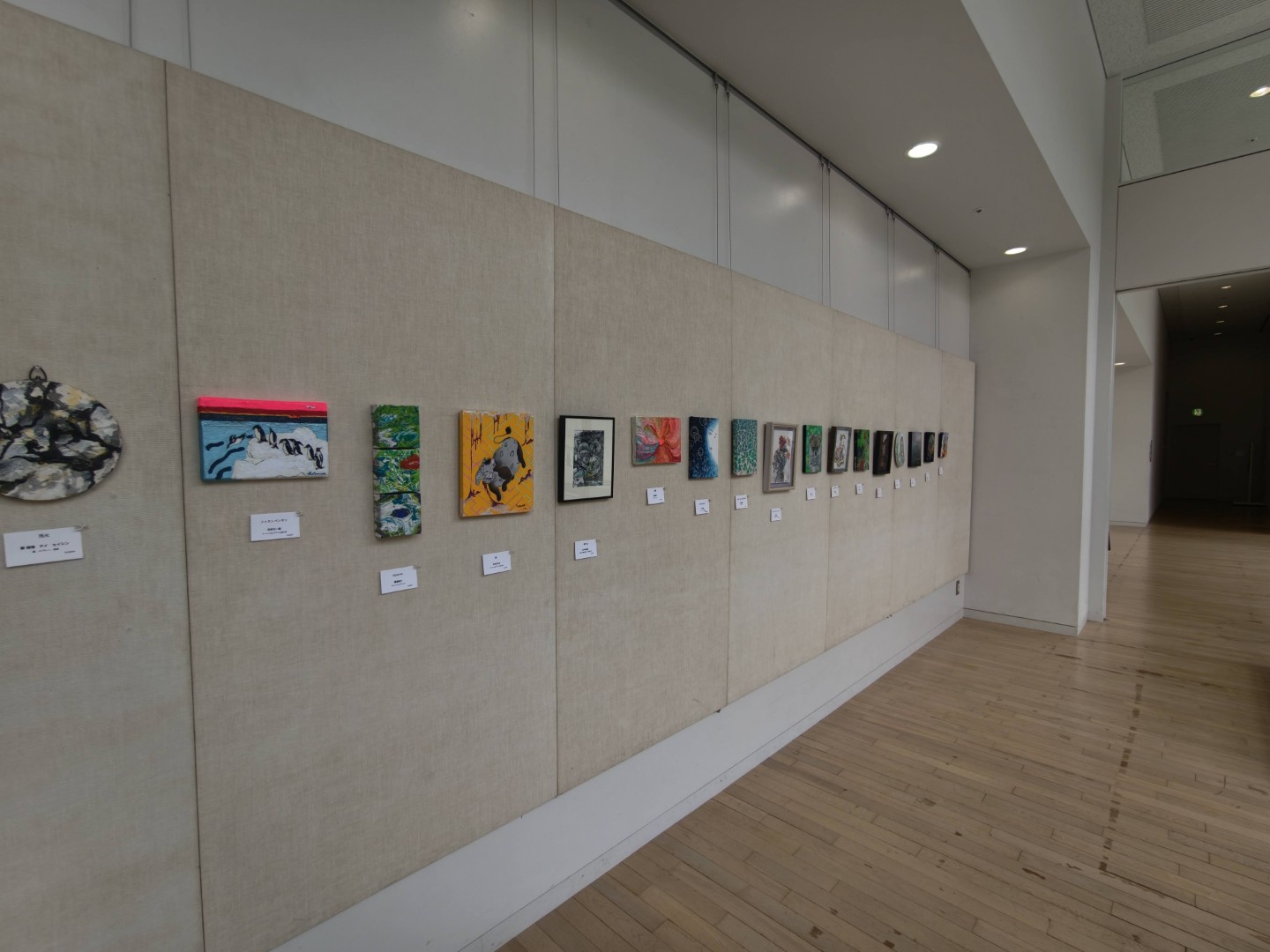 日本82回現展-2026年日本國立新美術館展-現場展示