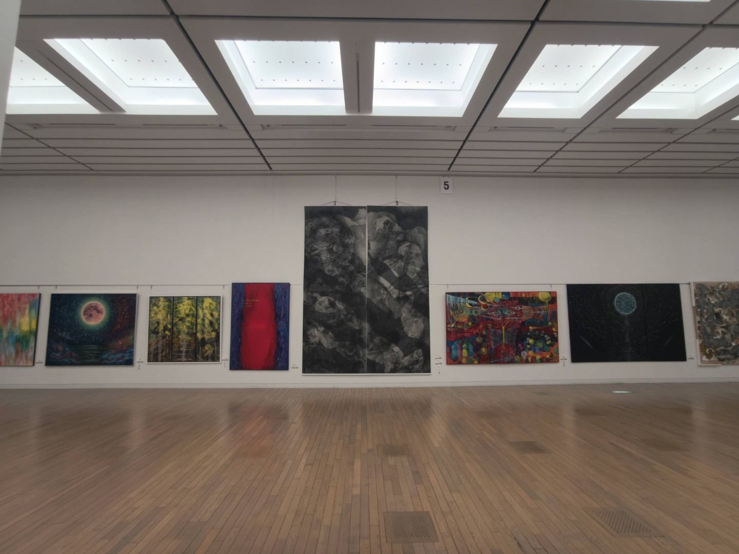 日本82回現展-2026年日本國立新美術館展-現場展示