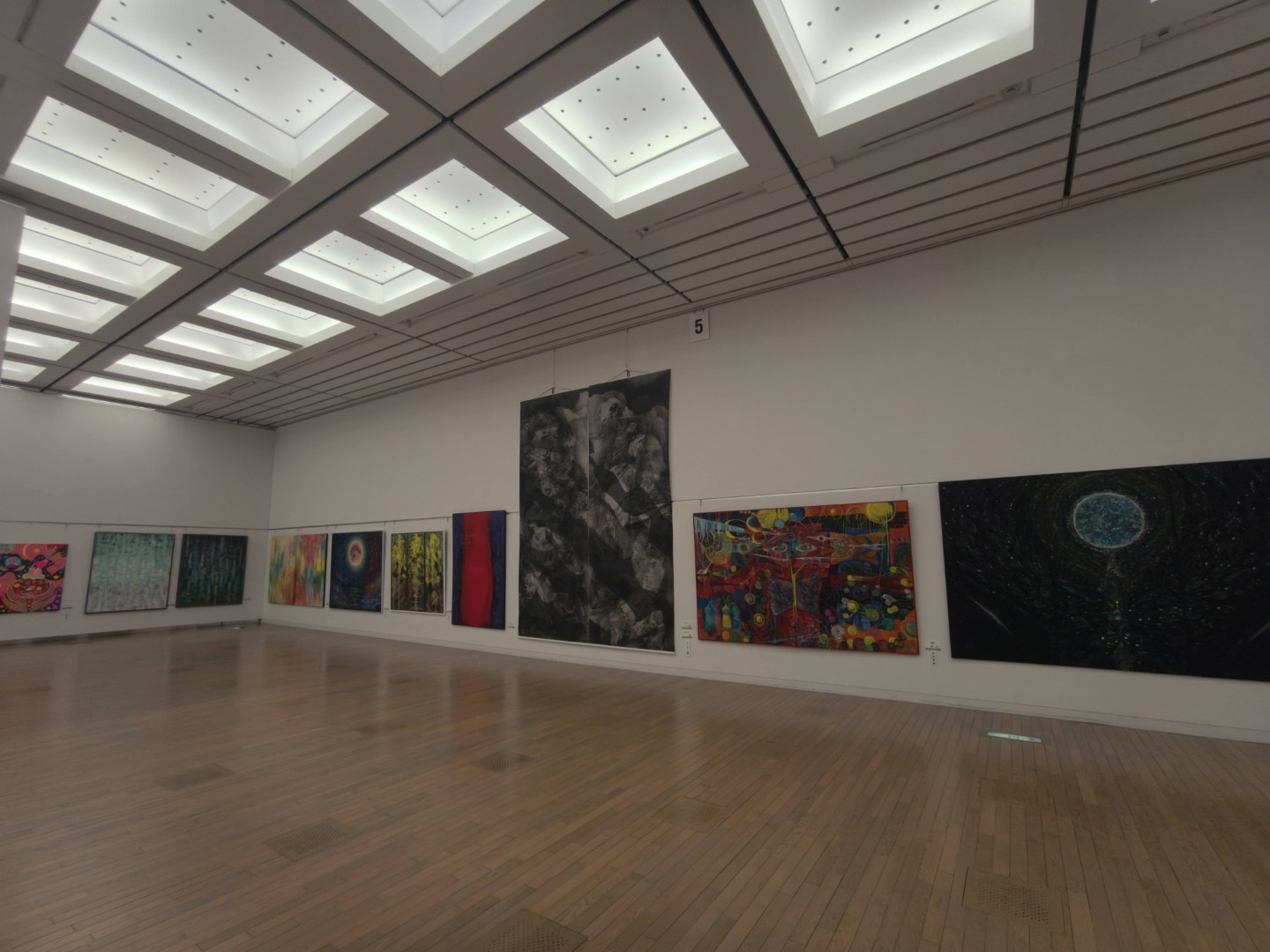 日本82回現展-2026年日本國立新美術館展-現場展示