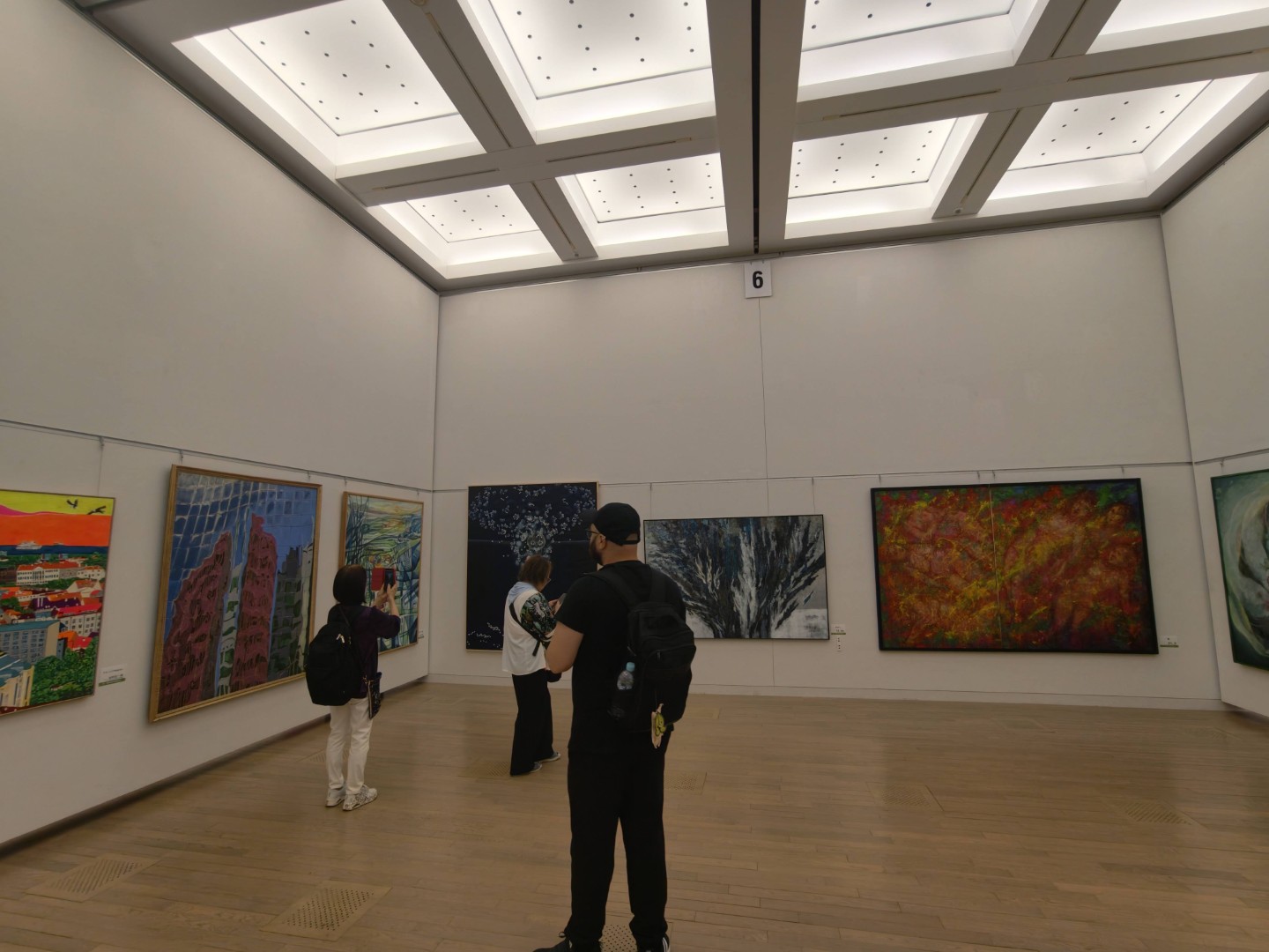 日本82回現展-2026年日本國立新美術館展-現場展示