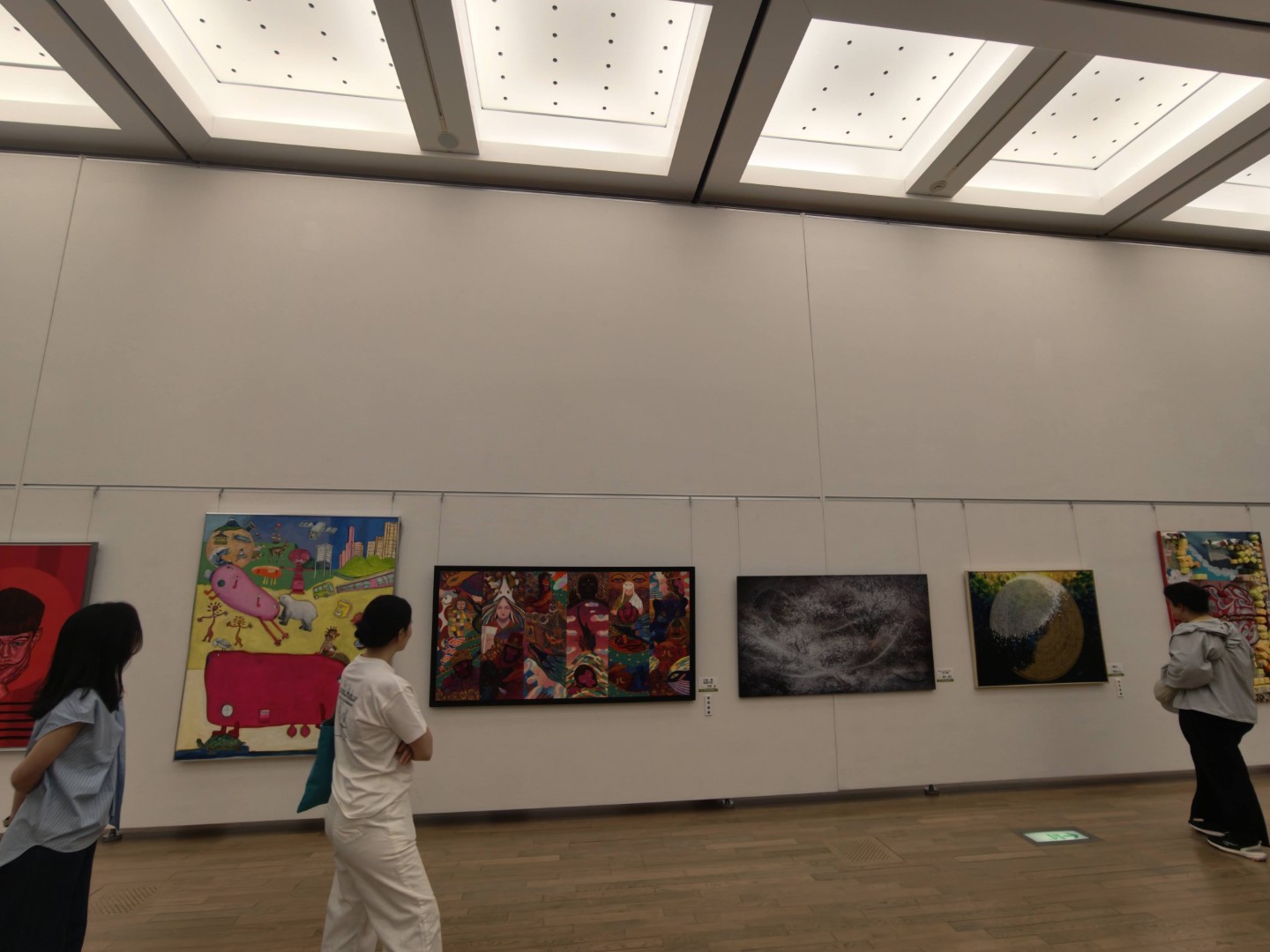 日本82回現展-2026年日本國立新美術館展-現場展示