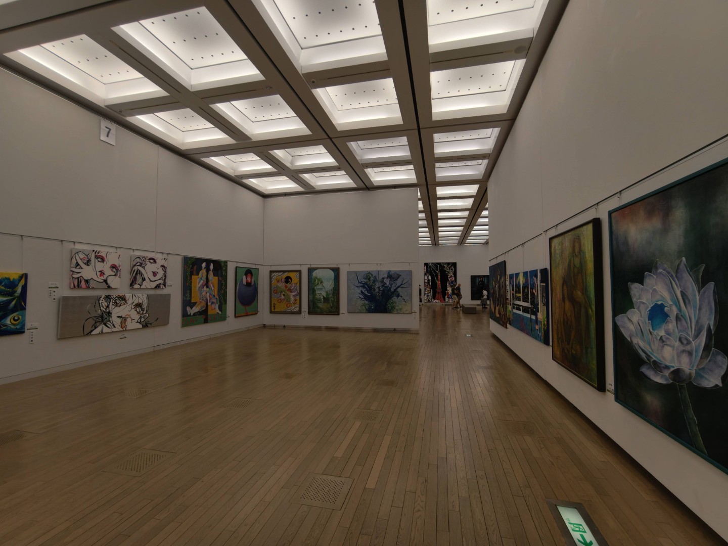 日本82回現展-2026年日本國立新美術館展-現場展示