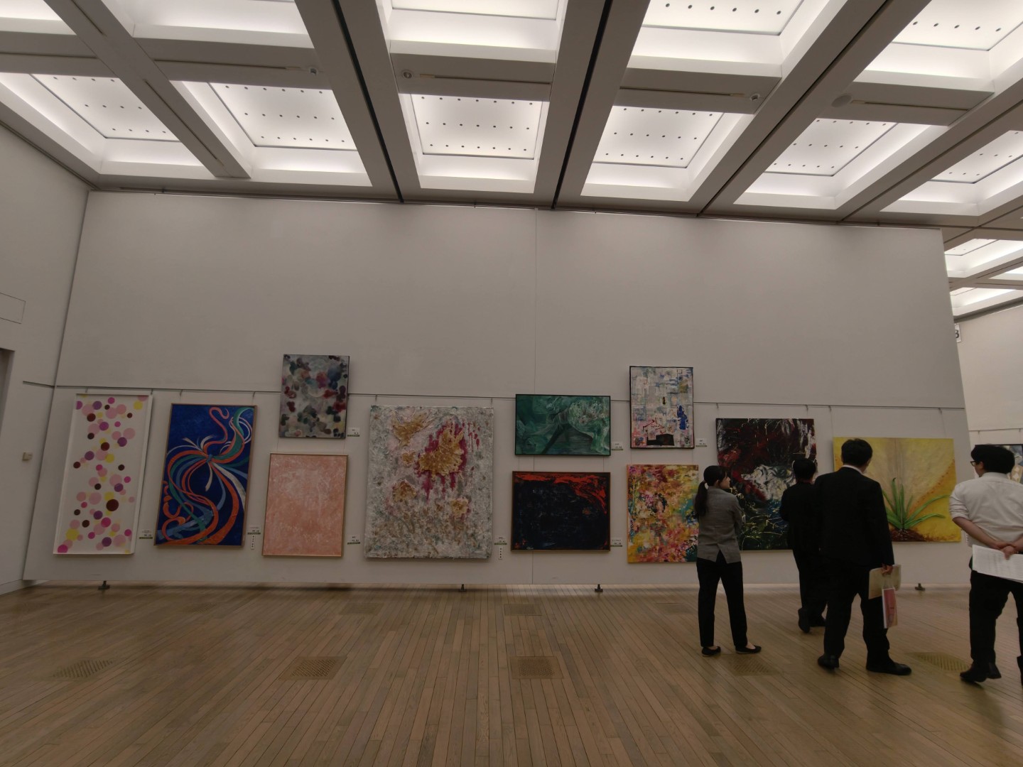日本82回現展-2026年日本國立新美術館展-現場展示