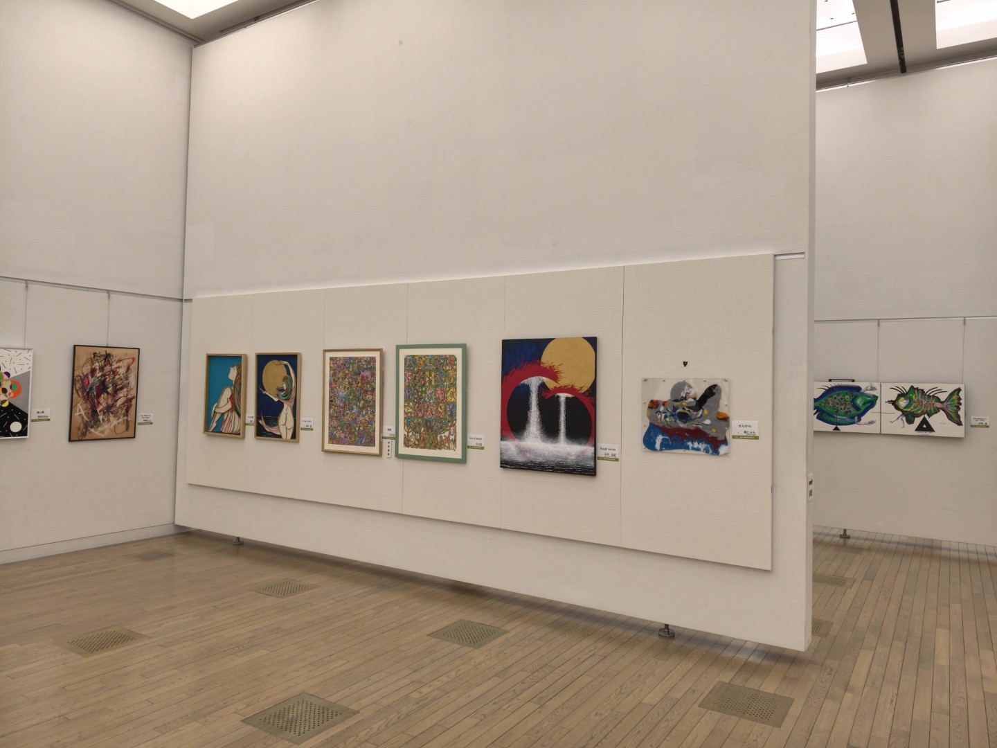 日本82回現展-2026年日本國立新美術館展-現場展示