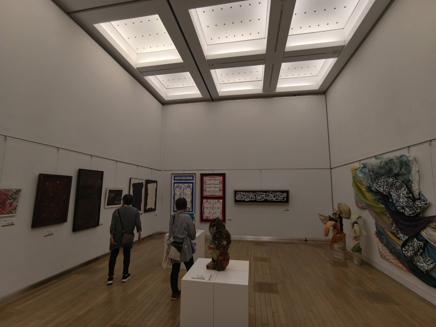 日本82回現展-2026年日本國立新美術館展-現場展示