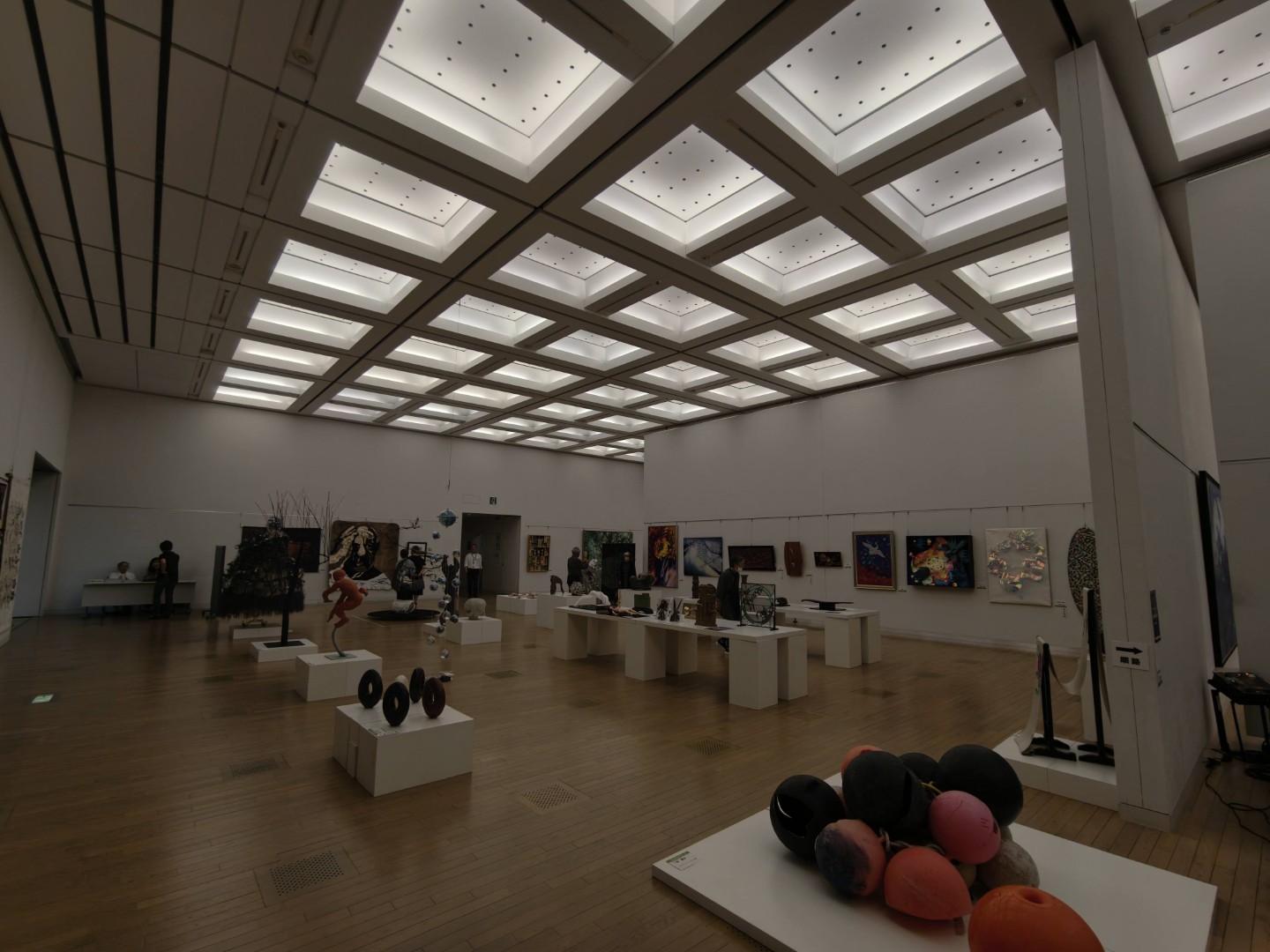日本82回現展-2026年日本國立新美術館展-現場展示