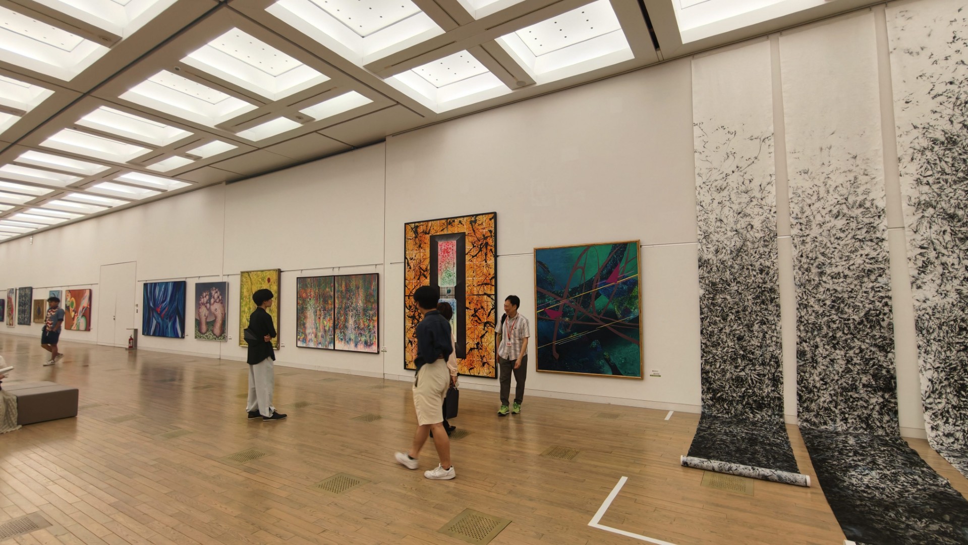 日本82回現展-2026年日本國立新美術館展-展覽現場