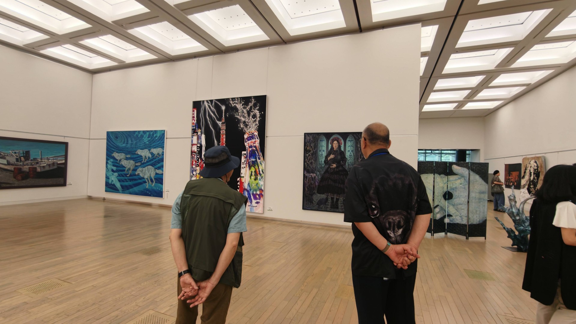 日本82回現展-2026年日本國立新美術館展-展覽現場