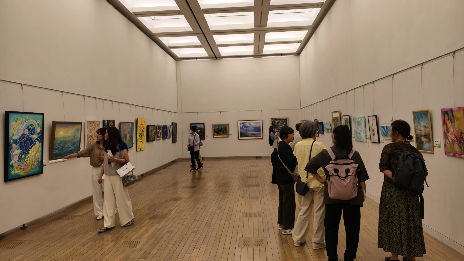 日本82回現展-2026年日本國立新美術館展-展覽現場