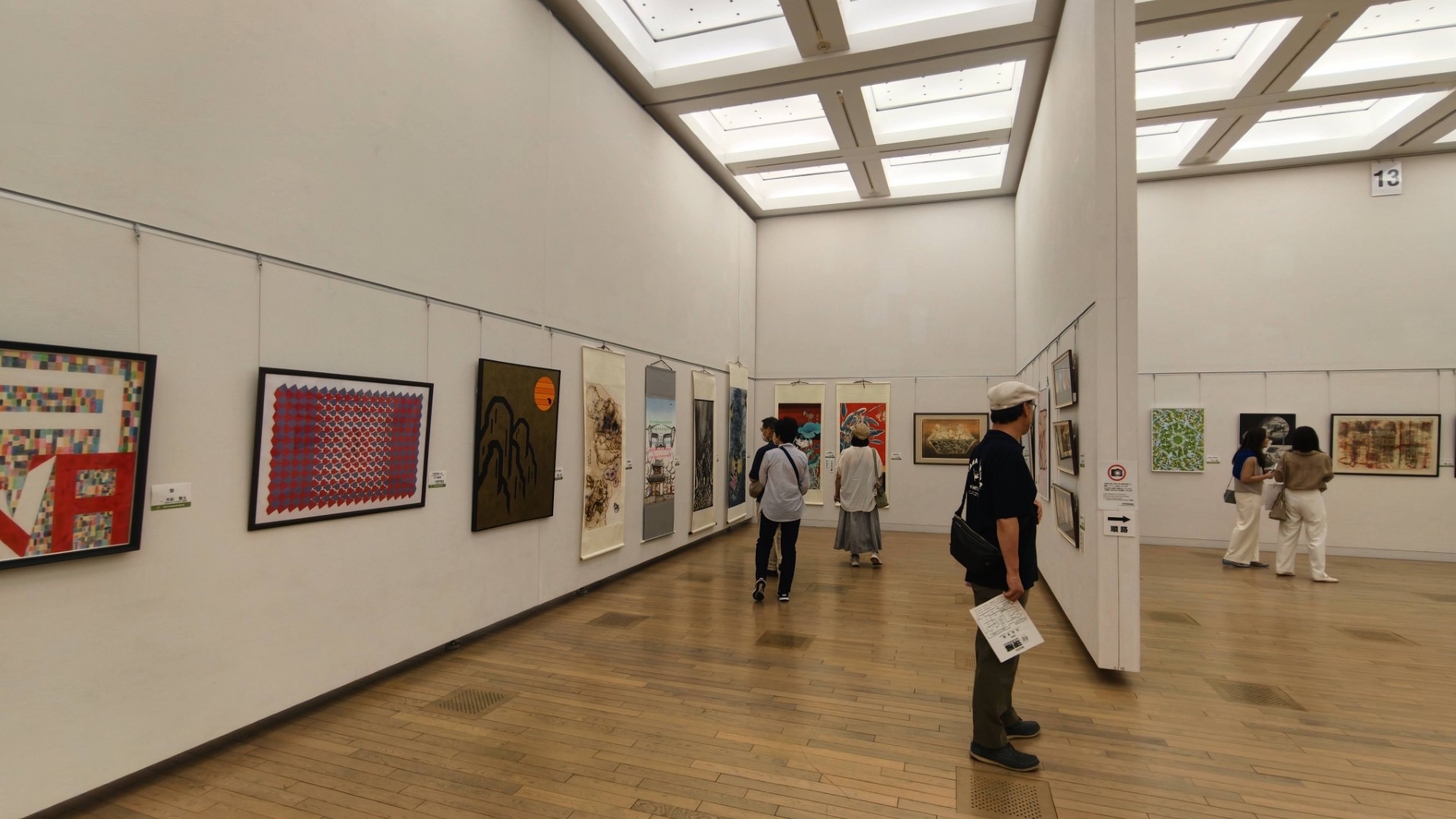 日本82回現展-2026年日本國立新美術館展-展覽現場