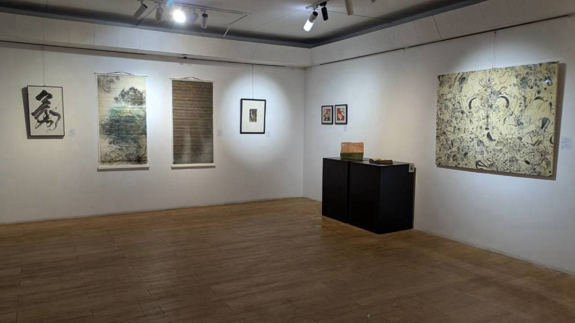 蒙古國立現代美術館展覽現場（National Art Gallery of Mongolia）STARS IN MONGOLIA AND JAPAN