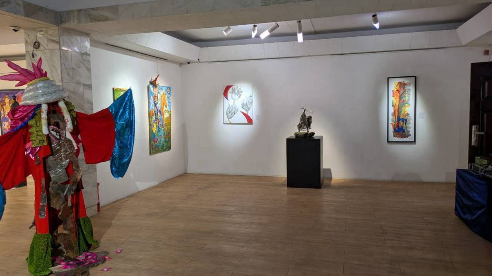 蒙古國立現代美術館展覽現場（National Art Gallery of Mongolia）STARS IN MONGOLIA AND JAPAN