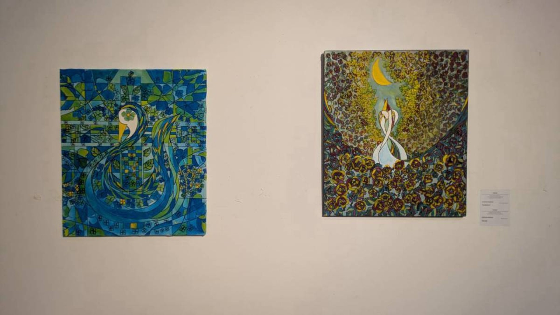 蒙古國立現代美術館展覽現場（National Art Gallery of Mongolia）STARS IN MONGOLIA AND JAPAN