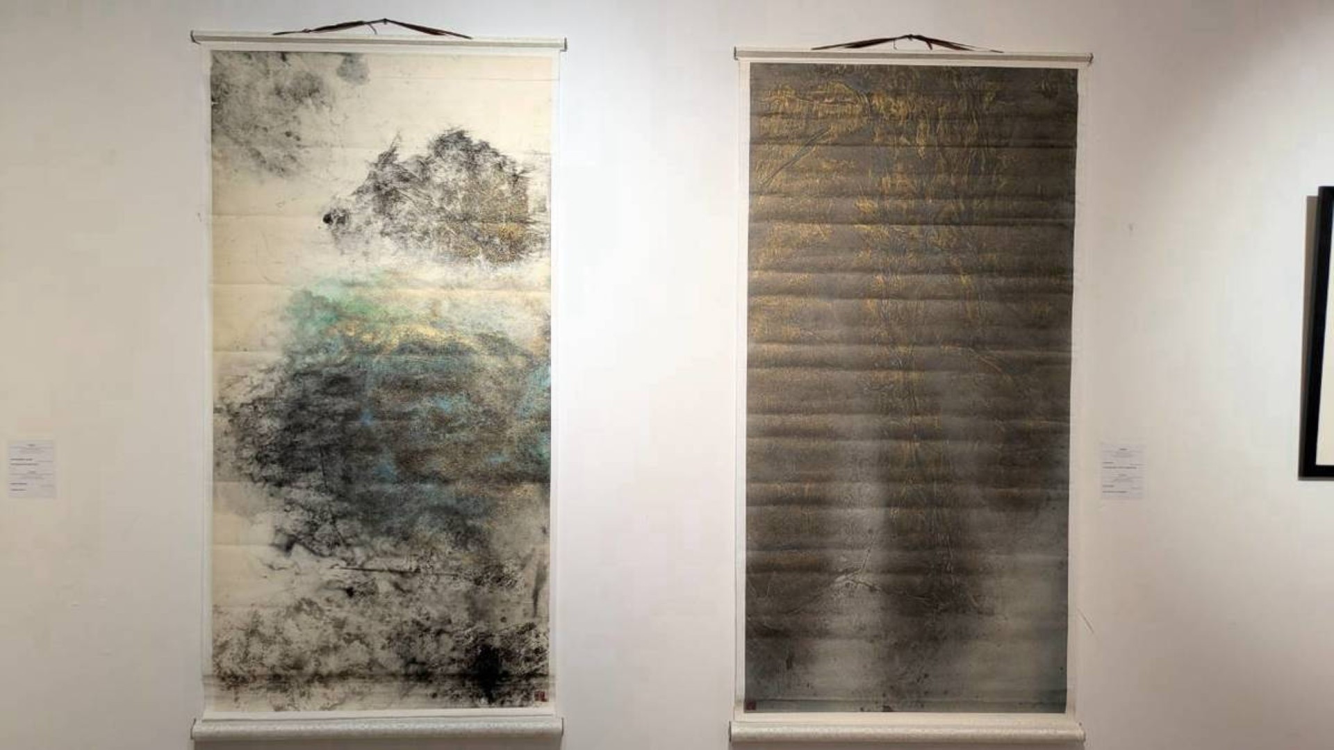 蒙古國立現代美術館展覽現場（National Art Gallery of Mongolia）STARS IN MONGOLIA AND JAPAN