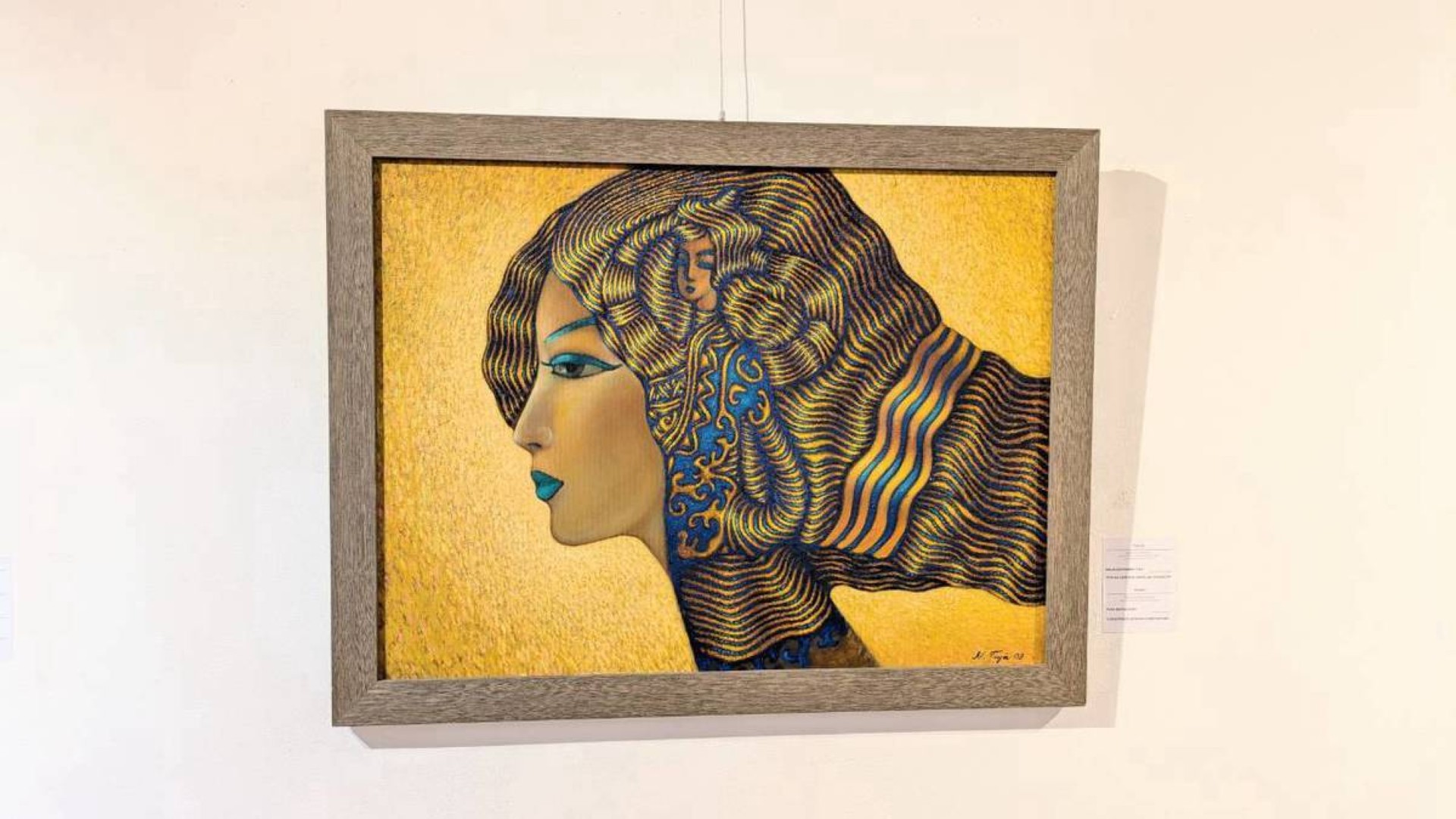 蒙古國立現代美術館展覽現場（National Art Gallery of Mongolia）STARS IN MONGOLIA AND JAPAN