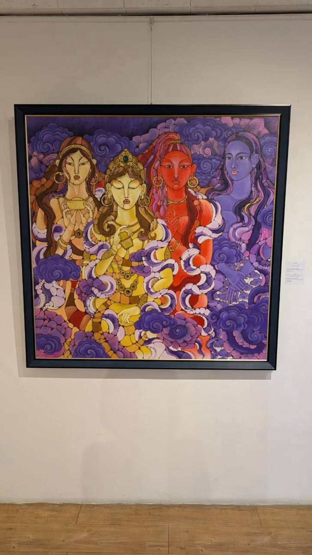蒙古國立現代美術館展覽現場（National Art Gallery of Mongolia）STARS IN MONGOLIA AND JAPAN