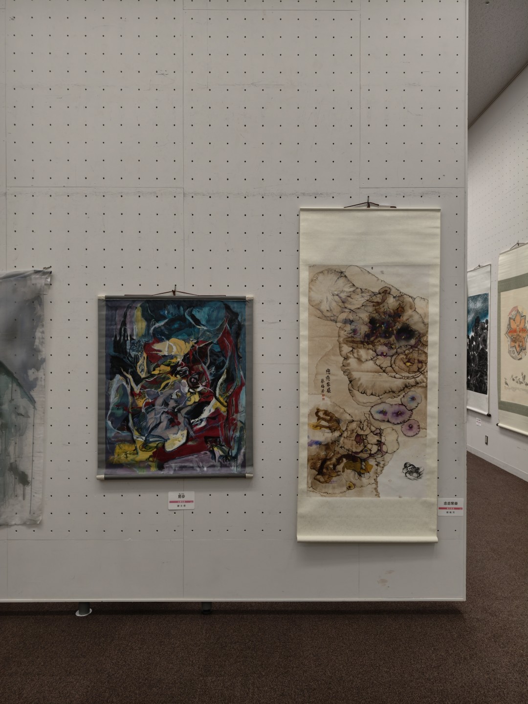 第14回東京現展-日本國立東京都美術館展場現場佈展