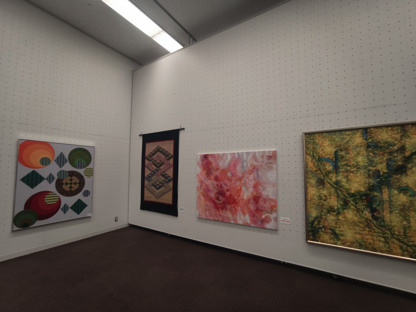 第14回東京現展-日本國立東京都美術館展場現場佈展
