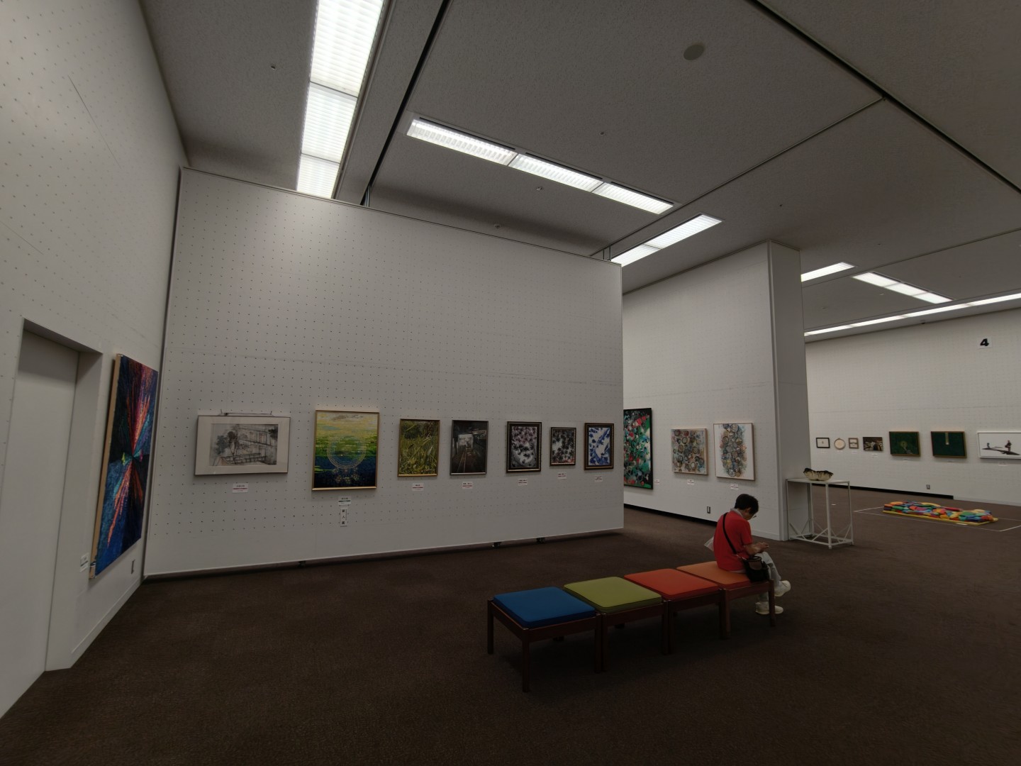 第14回東京現展-日本國立東京都美術館展場現場