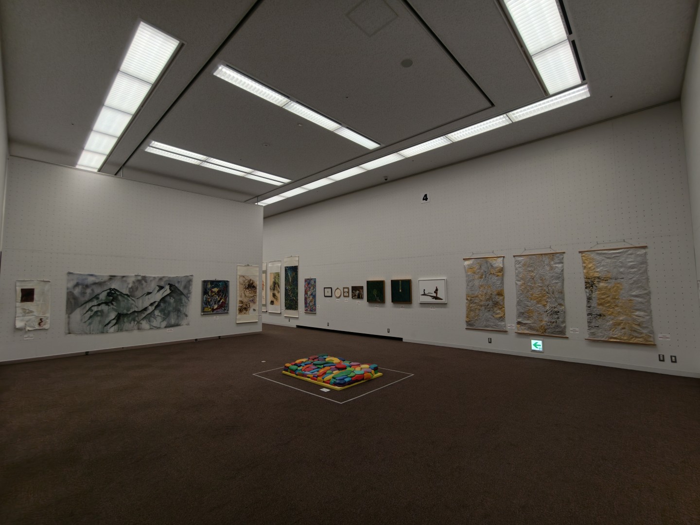 第14回東京現展-日本國立東京都美術館展場現場