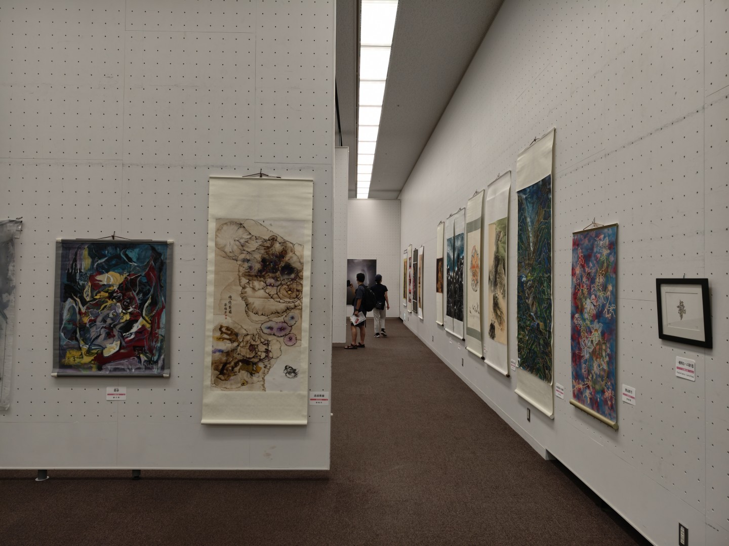第14回東京現展-日本國立東京都美術館展場現場