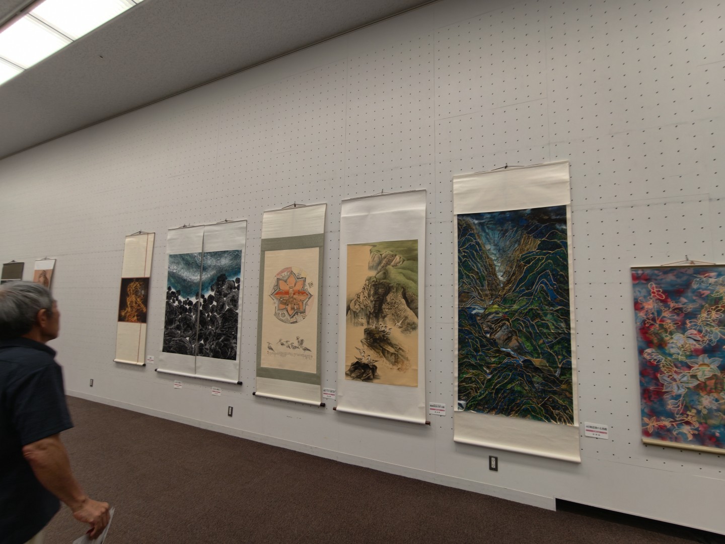 第14回東京現展-日本國立東京都美術館展場現場