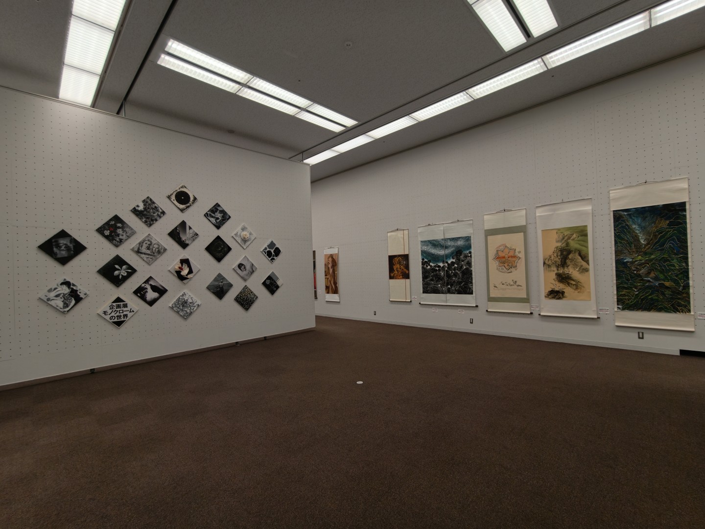 第14回東京現展-日本國立東京都美術館展場現場