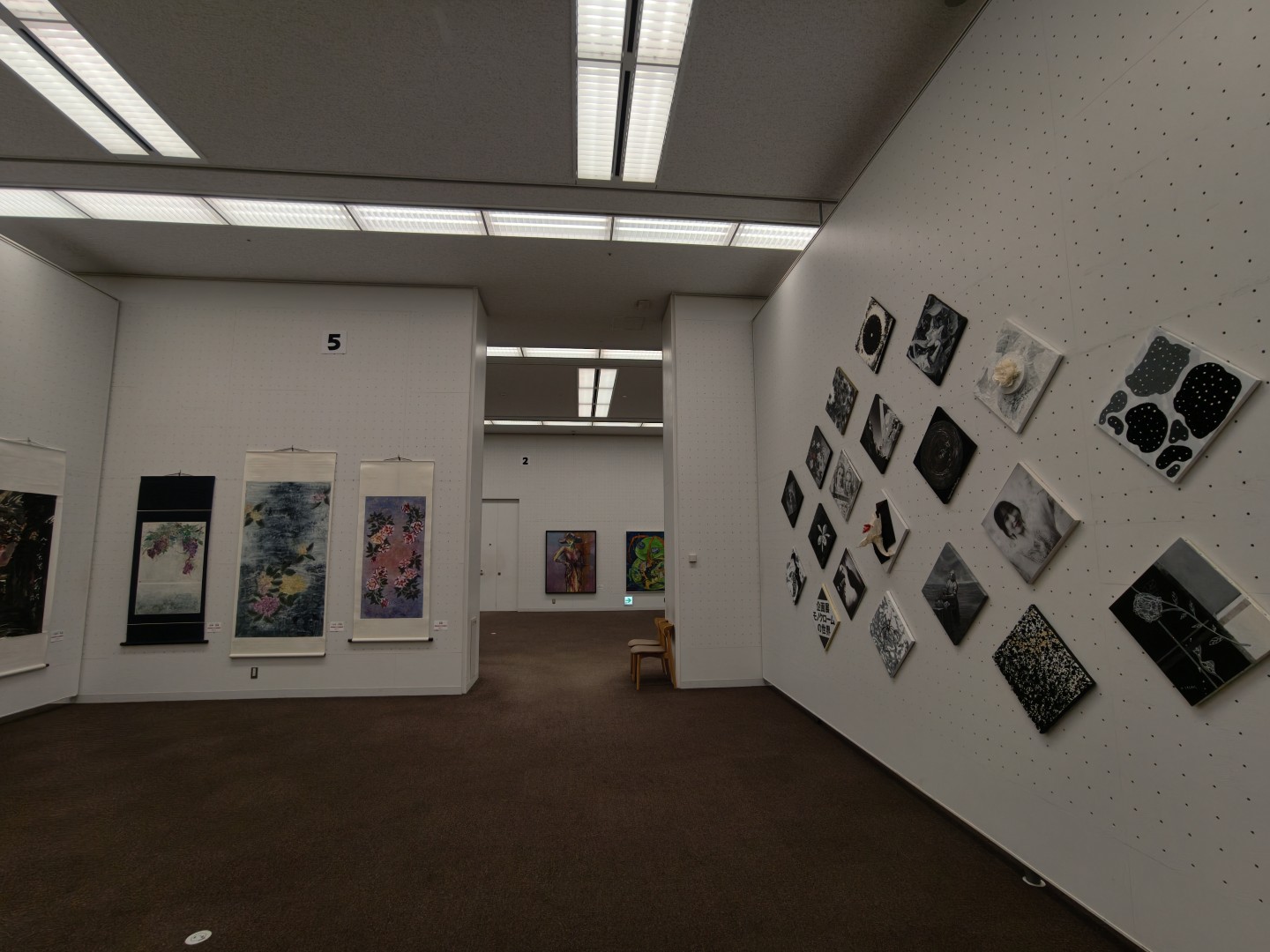 第14回東京現展-日本國立東京都美術館展場現場