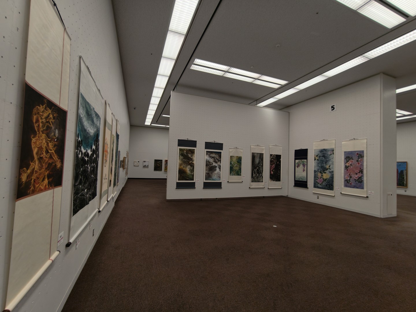 第14回東京現展-日本國立東京都美術館展場現場