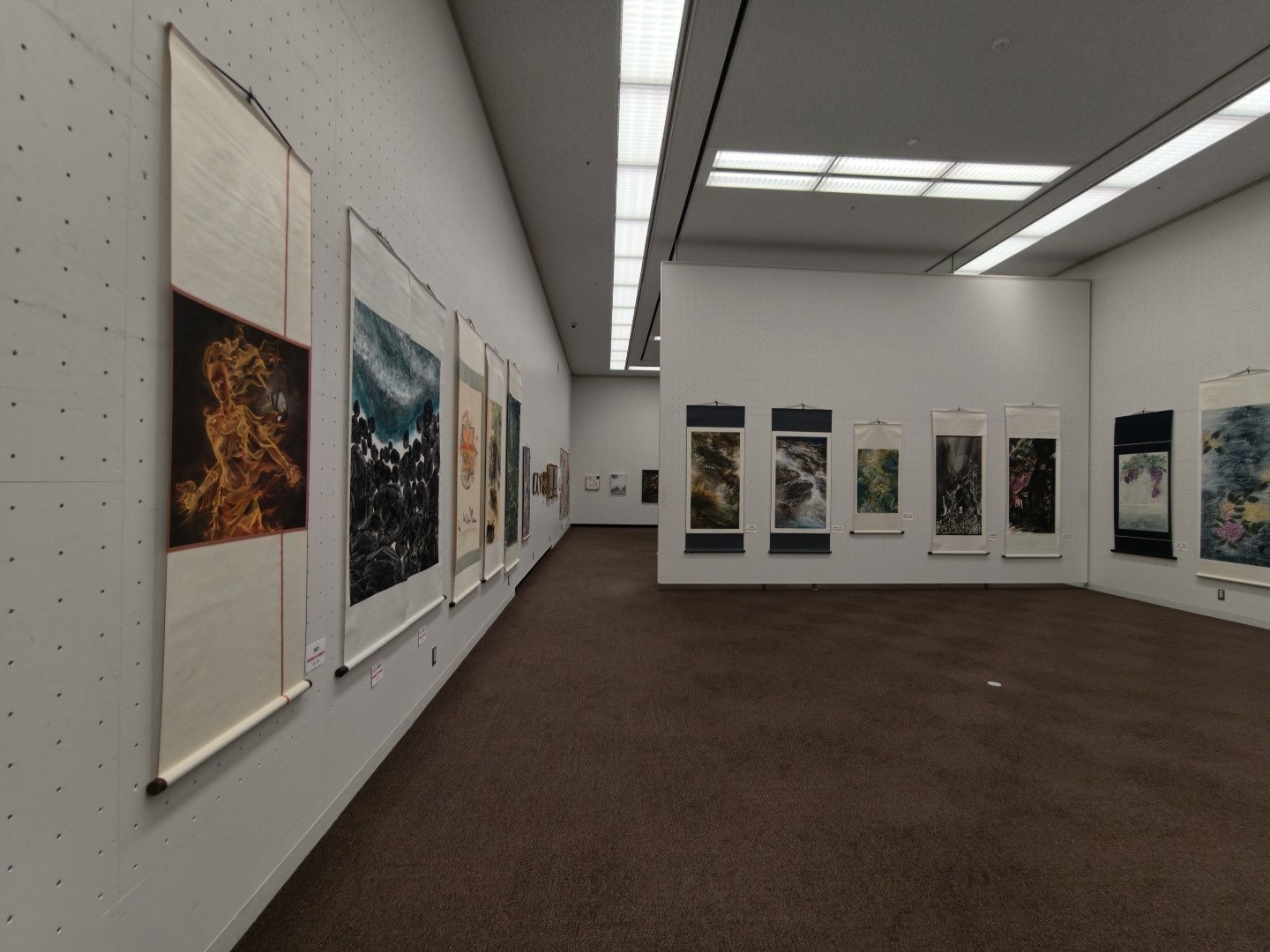 第14回東京現展-日本國立東京都美術館展場現場