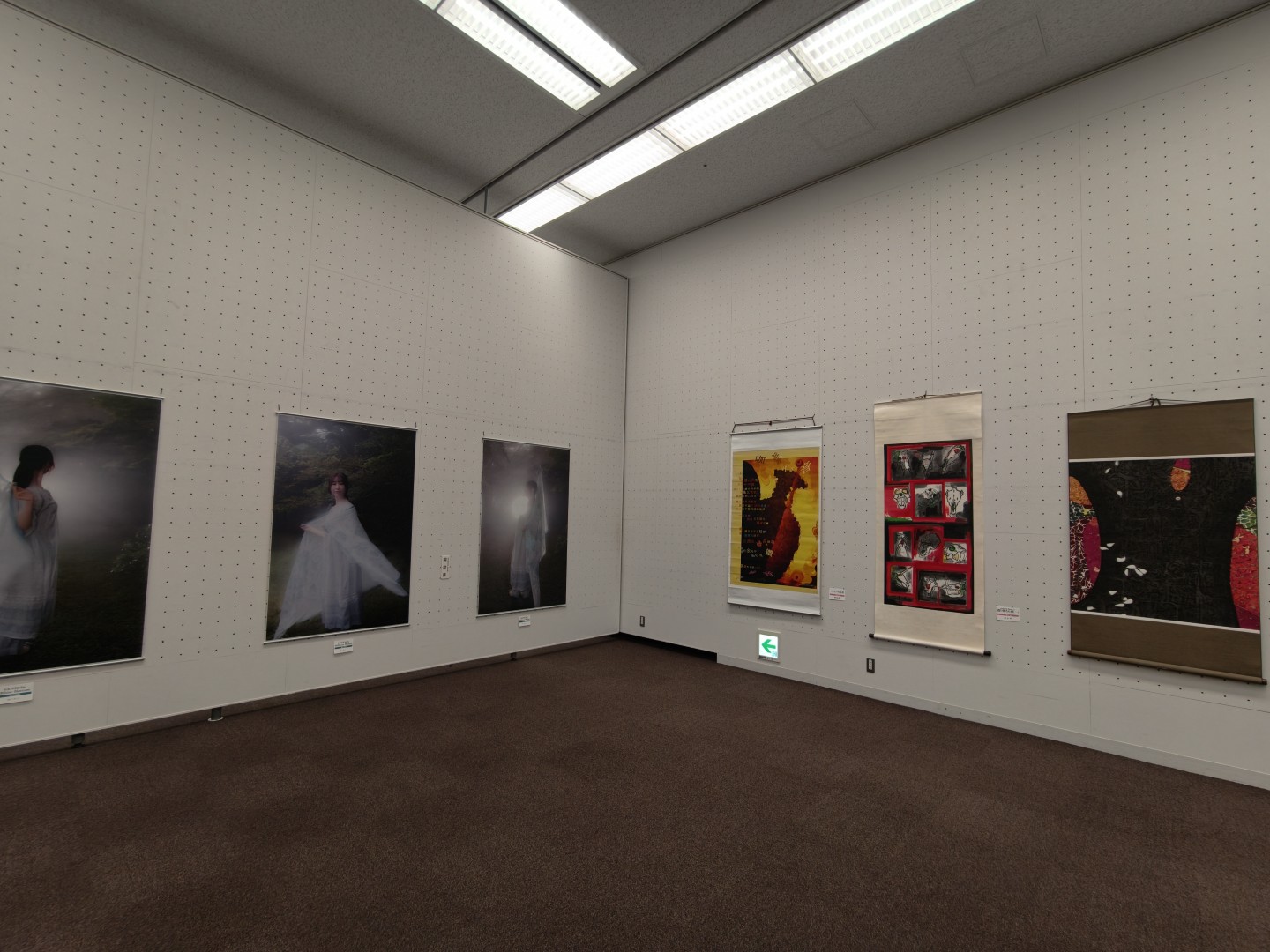 第14回東京現展-日本國立東京都美術館展場現場