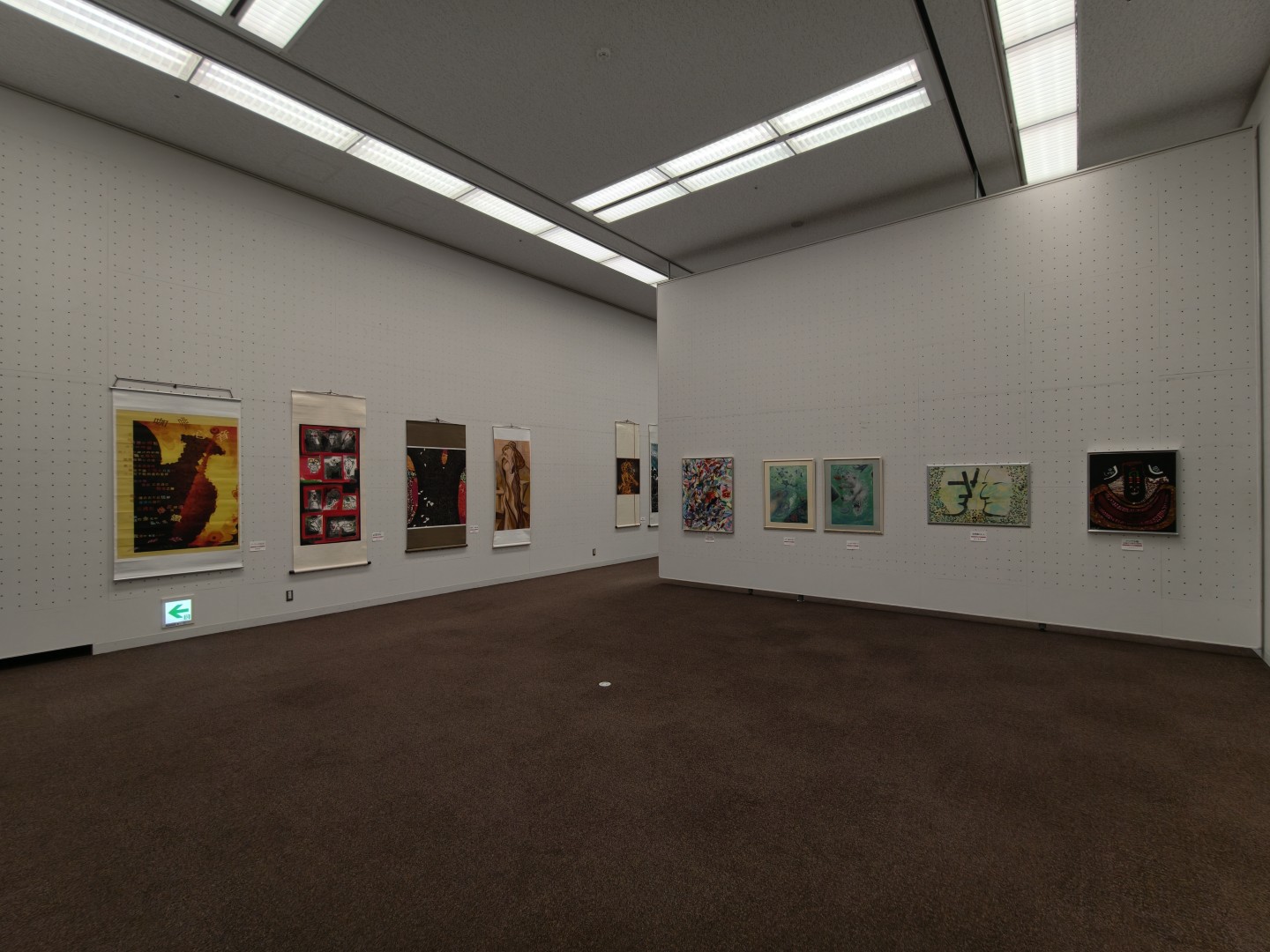 第14回東京現展-日本國立東京都美術館展場現場