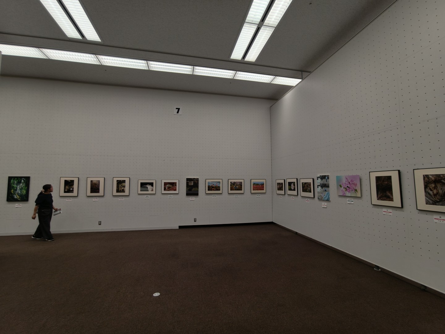 第14回東京現展-日本國立東京都美術館展場現場