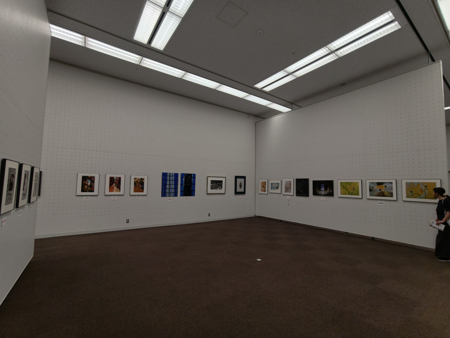 第14回東京現展-日本國立東京都美術館展場現場